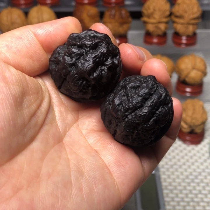 文玩核桃把件24血舍利地闷