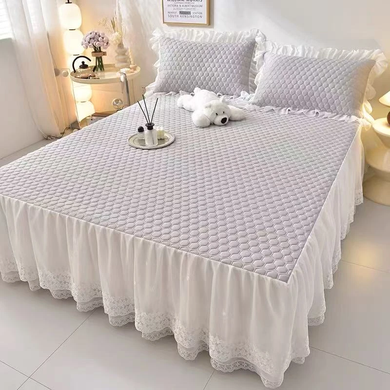 床裙款乳胶凉席三件套套件空调席软席子夏季冰丝席1.8米床