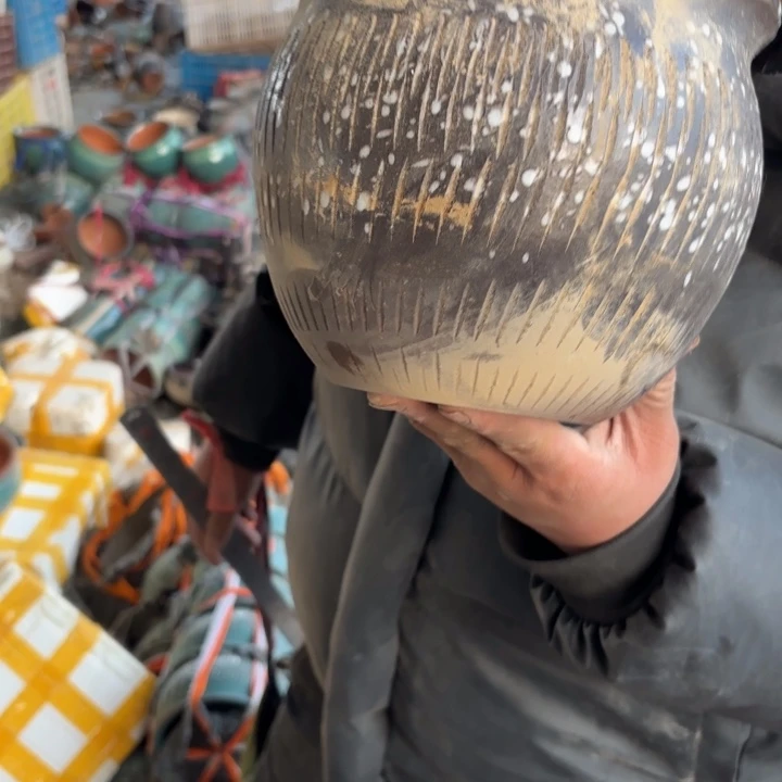 红陶口径 高度 花盆 18 19