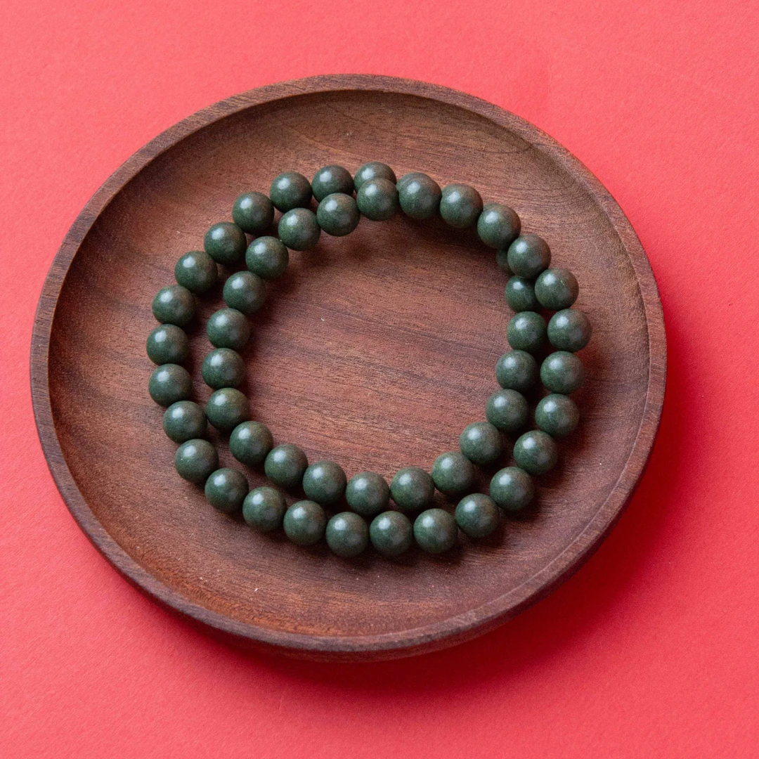 匠心·青龙素款双圈(0.8防水)古法合香泥塑品