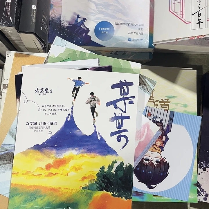 某某全新全套三本带周边未删减