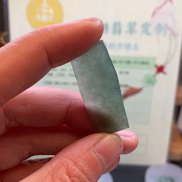 翡翠未镶嵌颈饰缅甸翡翠A货边角