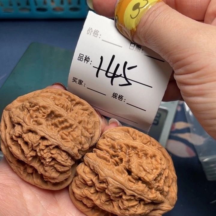 文玩核桃把件粗筋48