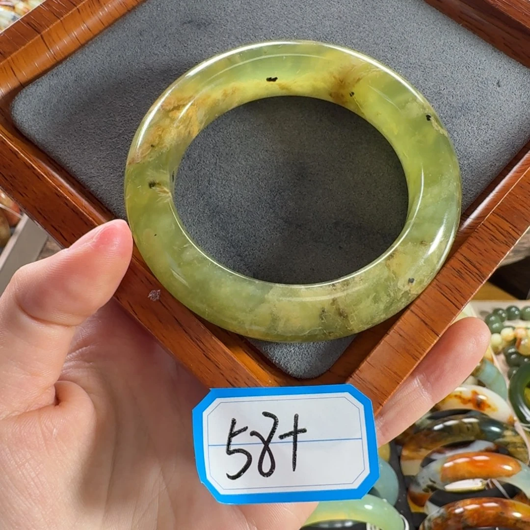 蛇纹石玉合金手镯