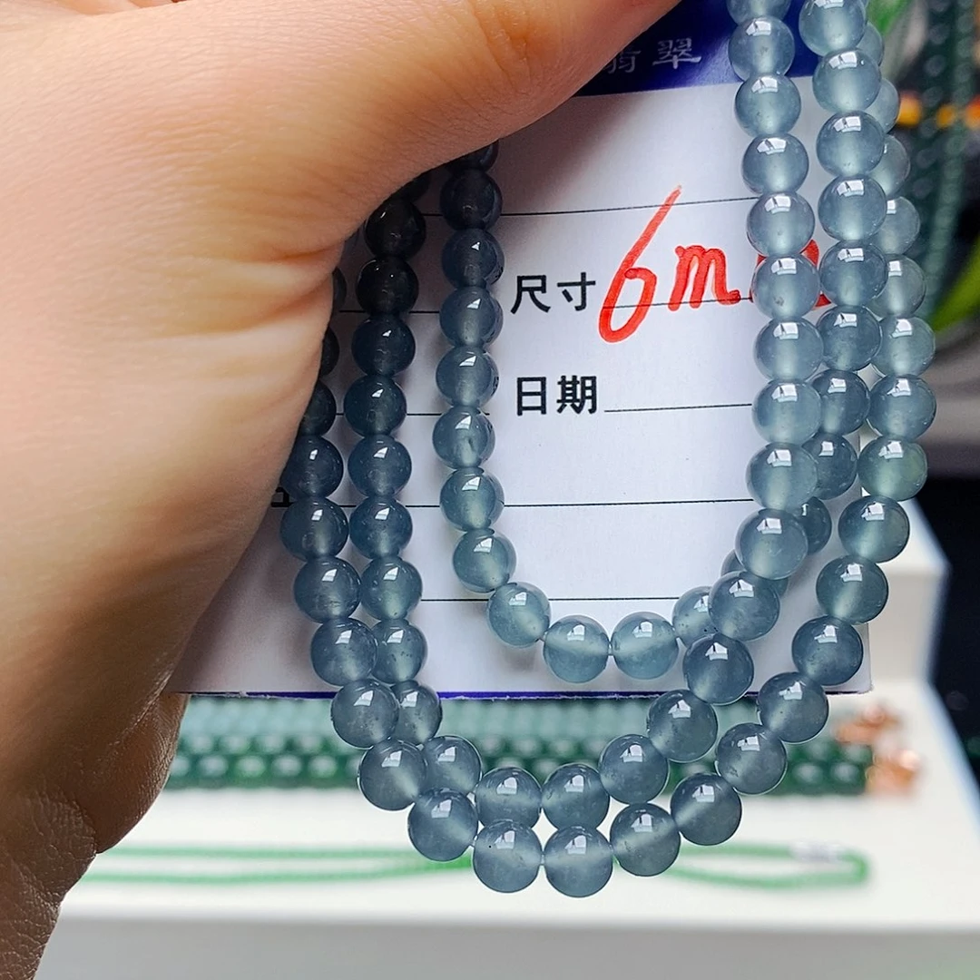 未镶嵌手串翡翠翡翠