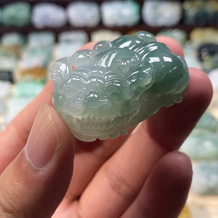 颈饰未镶嵌翡翠貔貅