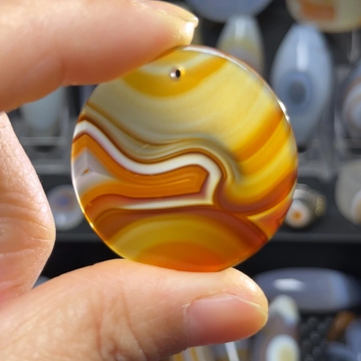 未镶嵌吊坠(不含链)玛瑙/玉髓