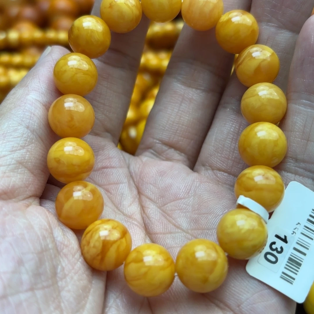 琥珀手链未镶嵌蜜蜡