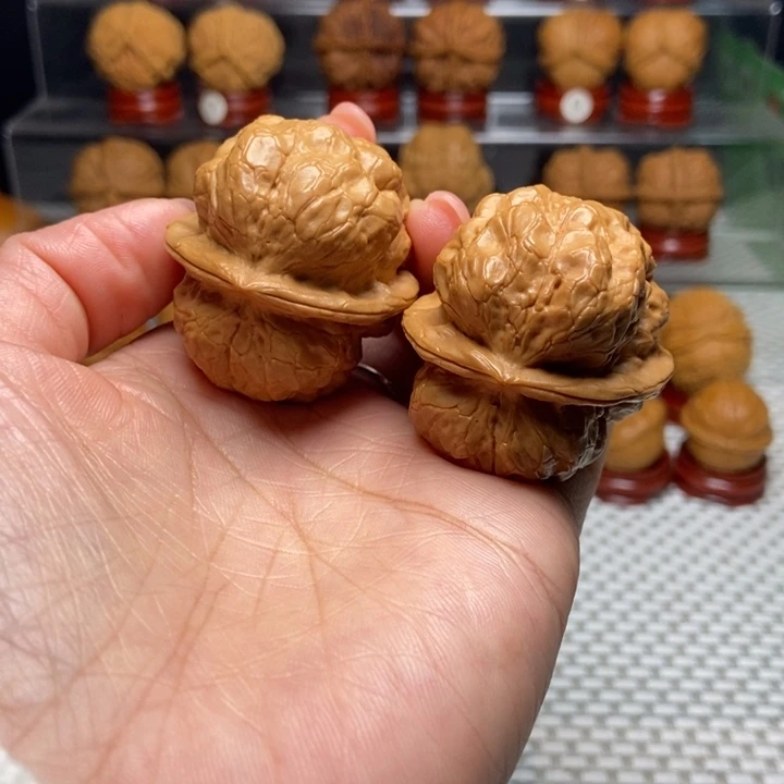 把件文玩核桃15金蟾疙瘩包