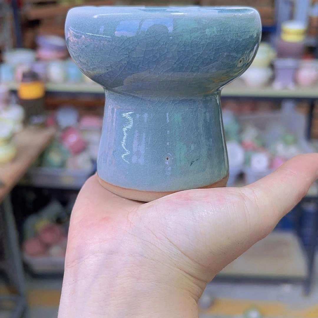 陶瓷花盆当场满12包邮