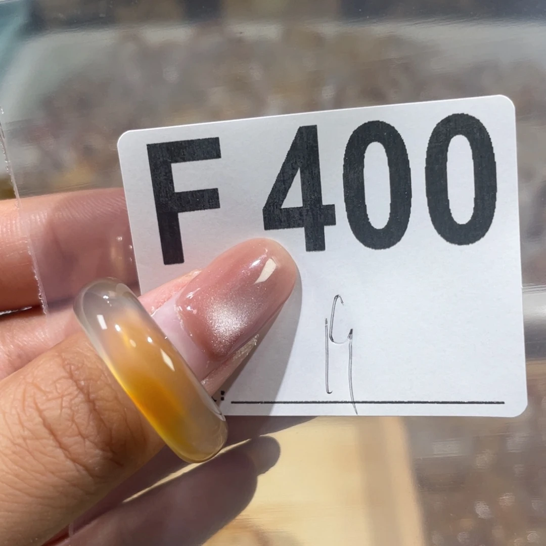玛瑙/玉髓戒指未镶嵌400