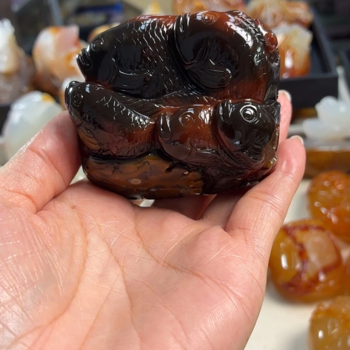 玛瑙/玉髓吊坠(不含链)未镶嵌