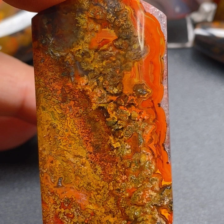 玛瑙/玉髓颈饰未镶嵌い