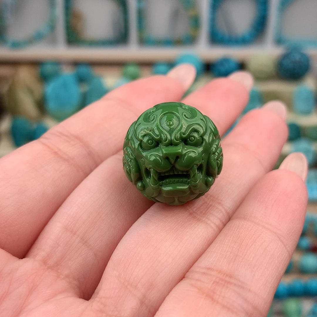 未镶嵌绿松石珠宝奇石