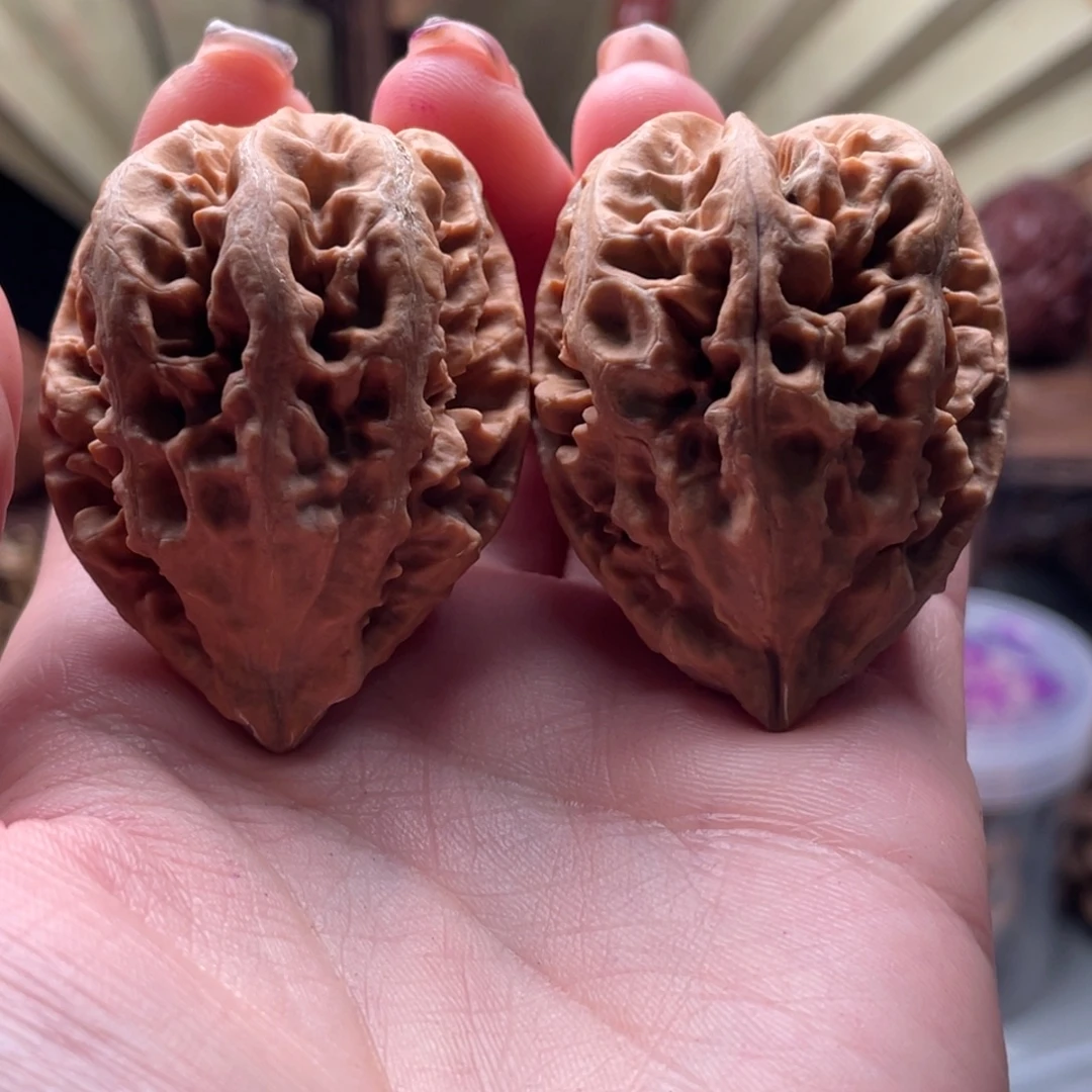 把件文玩核桃楸刀鱼59花皮