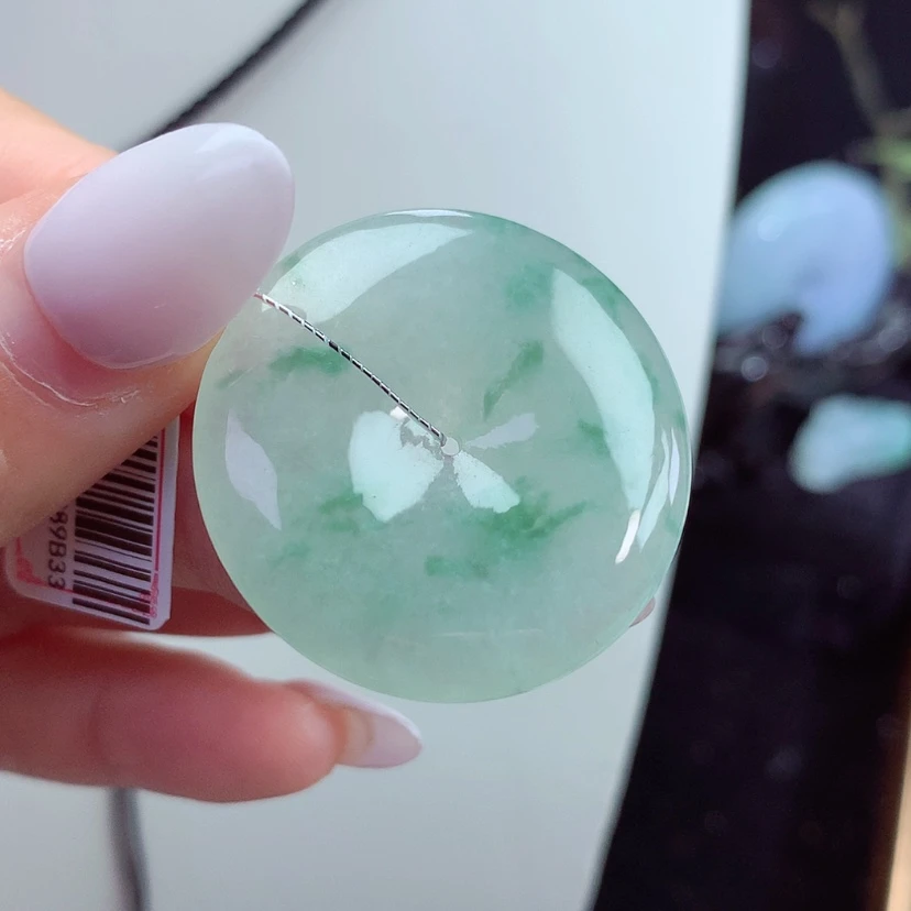 【闪购商品】颈饰未镶嵌翡翠尺寸32.6-5.6