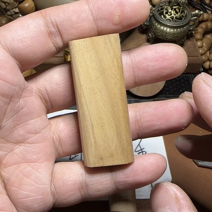 檀香木其他老山檀香小手把件