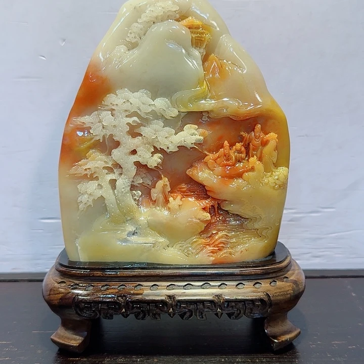 用***0寿山石寿山石摆件精品