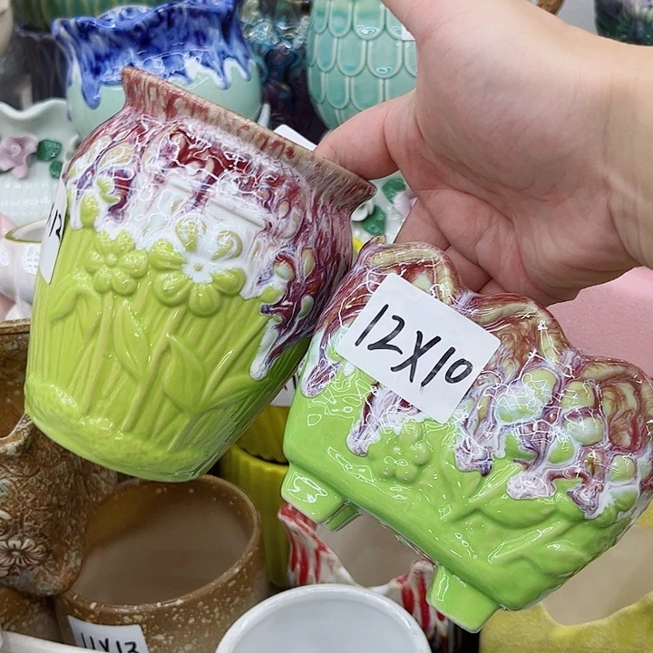 多肉植物陶瓷花瓶，有空