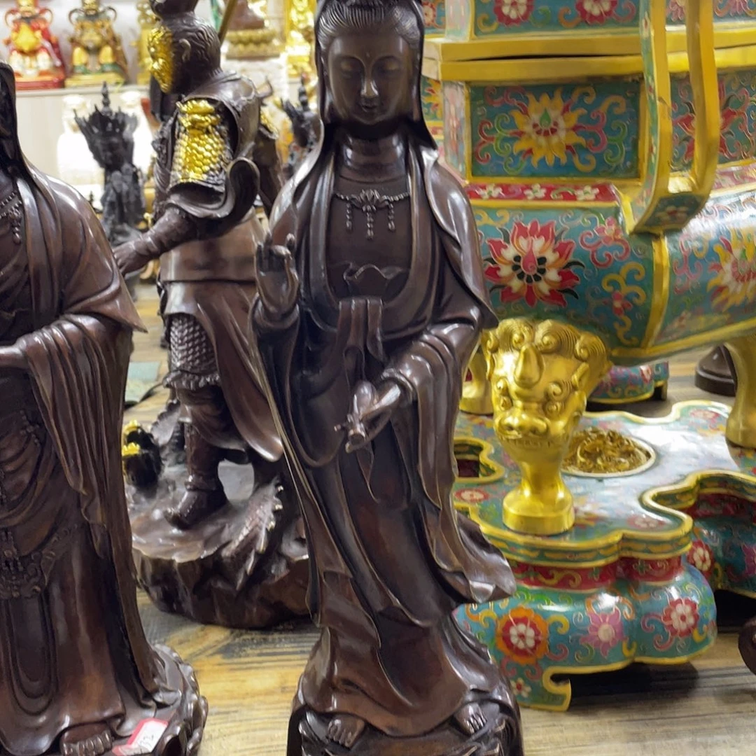 张***清黄铜摆件工艺品摆件