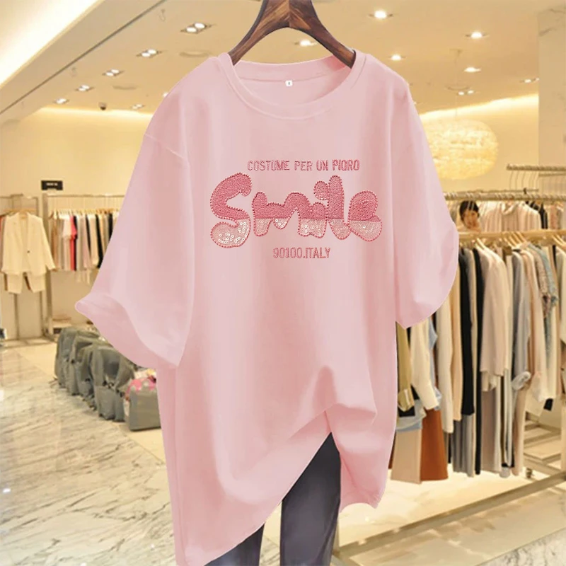 【6-3】大版T恤2025纯棉男女同款纯棉T恤短袖t恤学生夏季ins潮牌潮