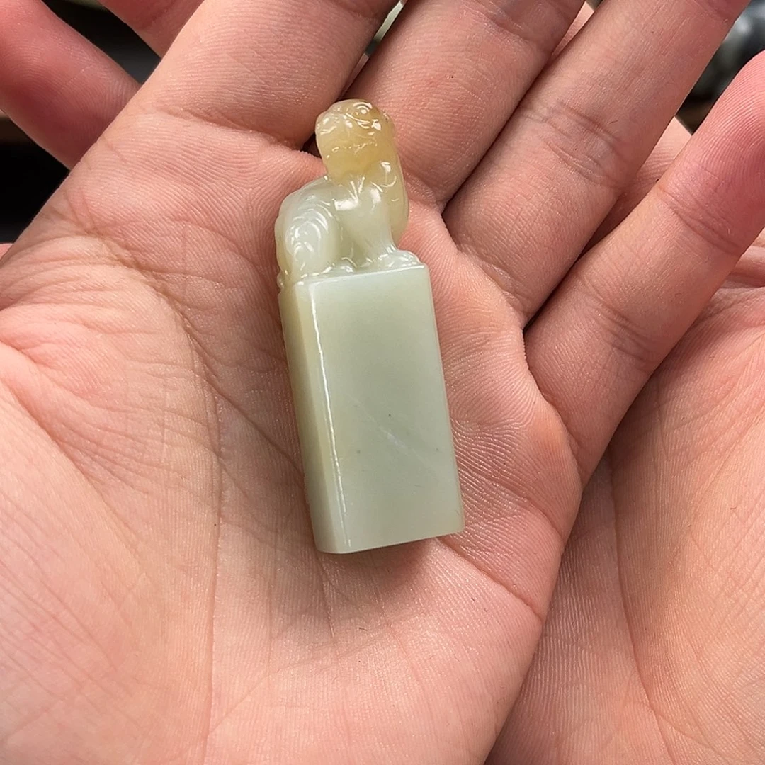 未镶嵌手串和田玉印章