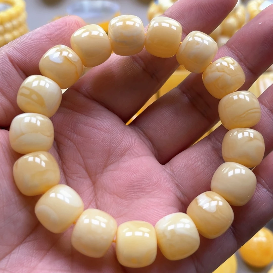 琥珀手链未镶嵌手串