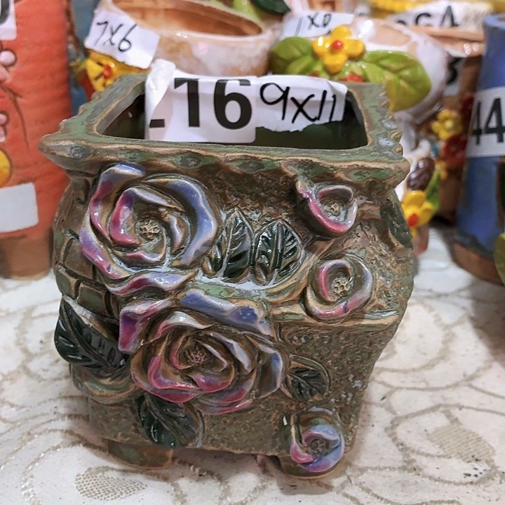 多肉花盆满15包邮