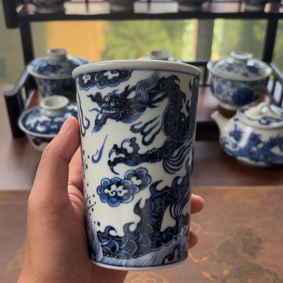 摆件景德镇手绘茶器