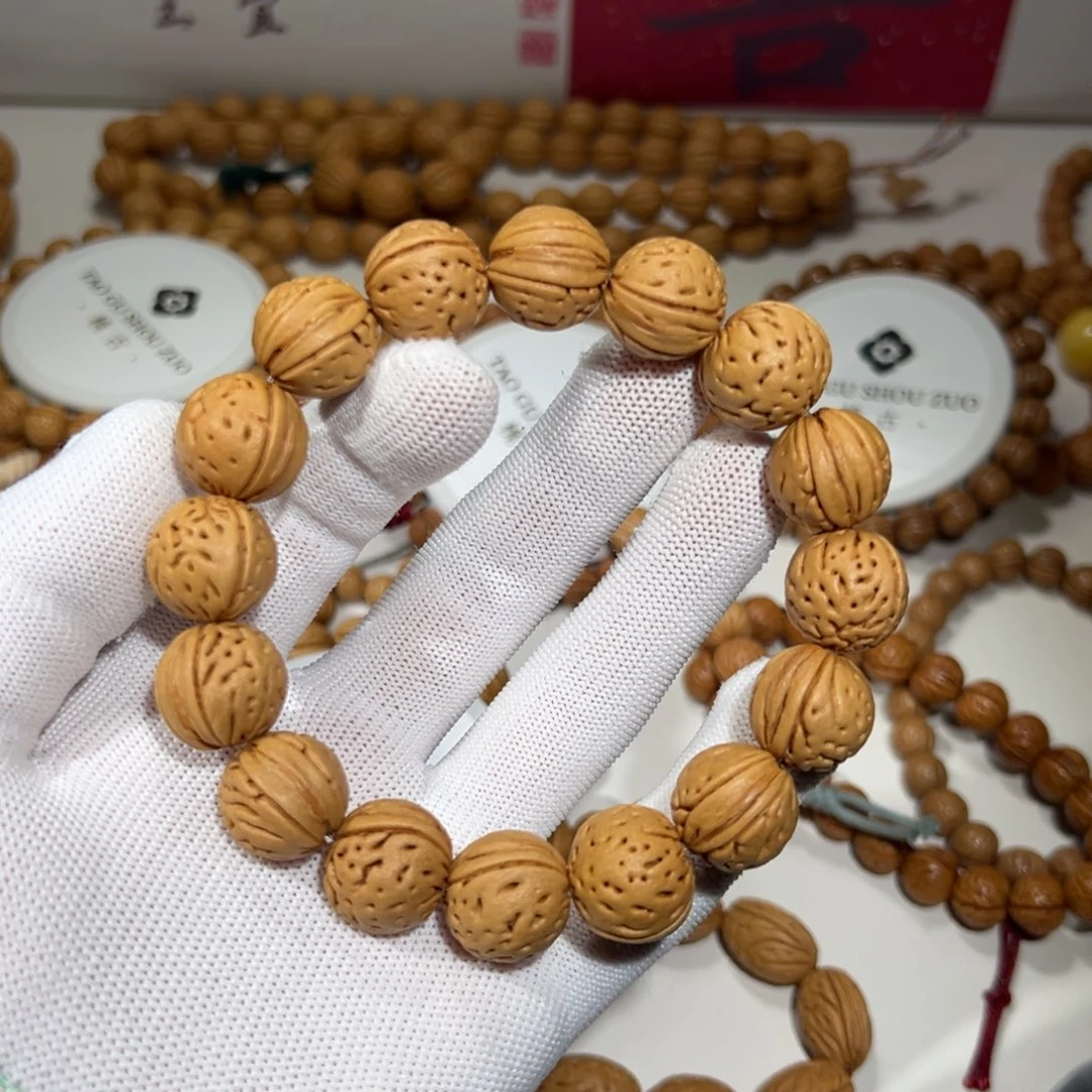 吊坠桃核野生桃核盘锦蜜纹16尺寸