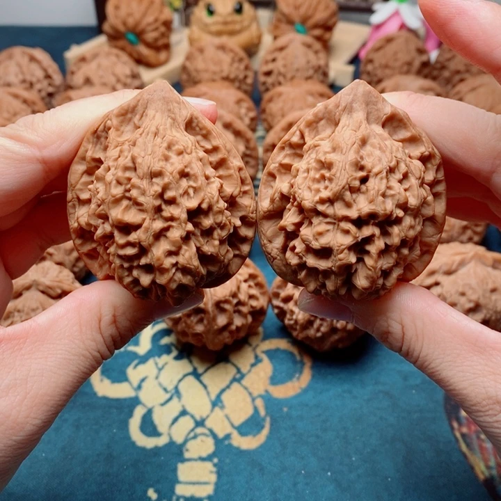 文玩核桃把件官帽45