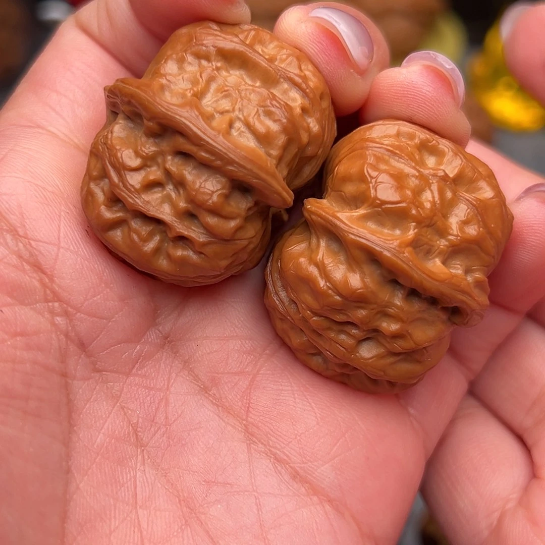 把件文玩核桃门头沟元宝36全品