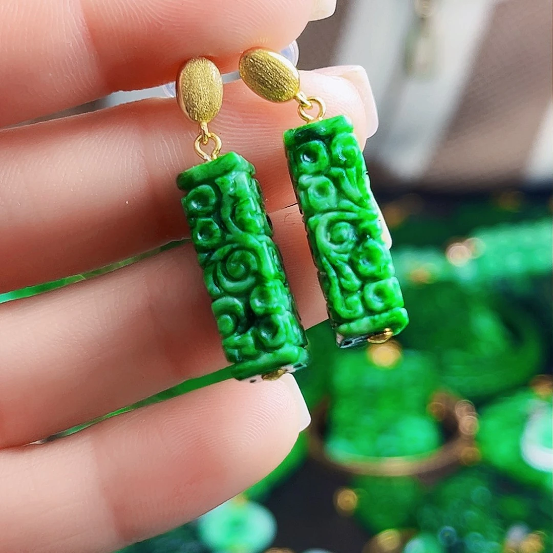 颈饰银S925镶嵌翡翠多样性