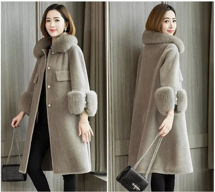 （非图片款）防风洋气毛呢外套显瘦大衣冬季