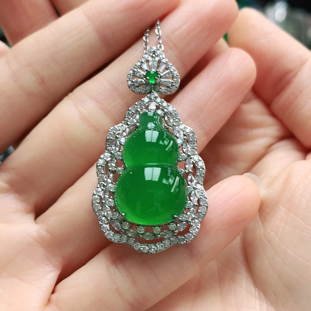 玛瑙/玉髓未镶嵌吊坠