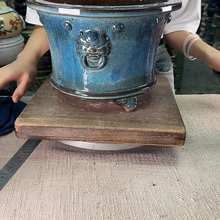 泳坤堂石湾盆陶瓷