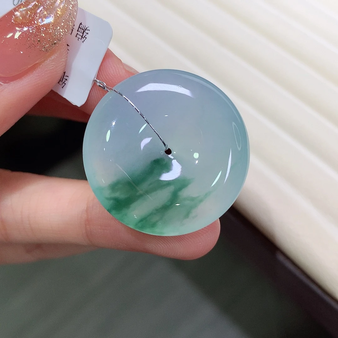 翡翠未镶嵌颈饰27.9-6.5