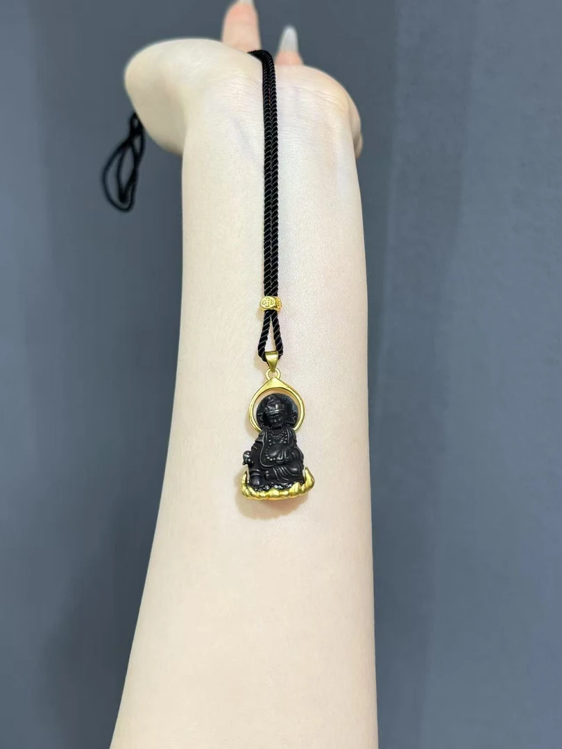 【莹莹专属】天然黄财财吊坠M5021