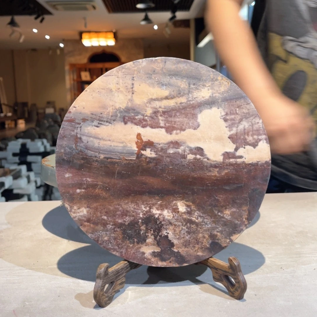 七彩石24三峡清江画面石