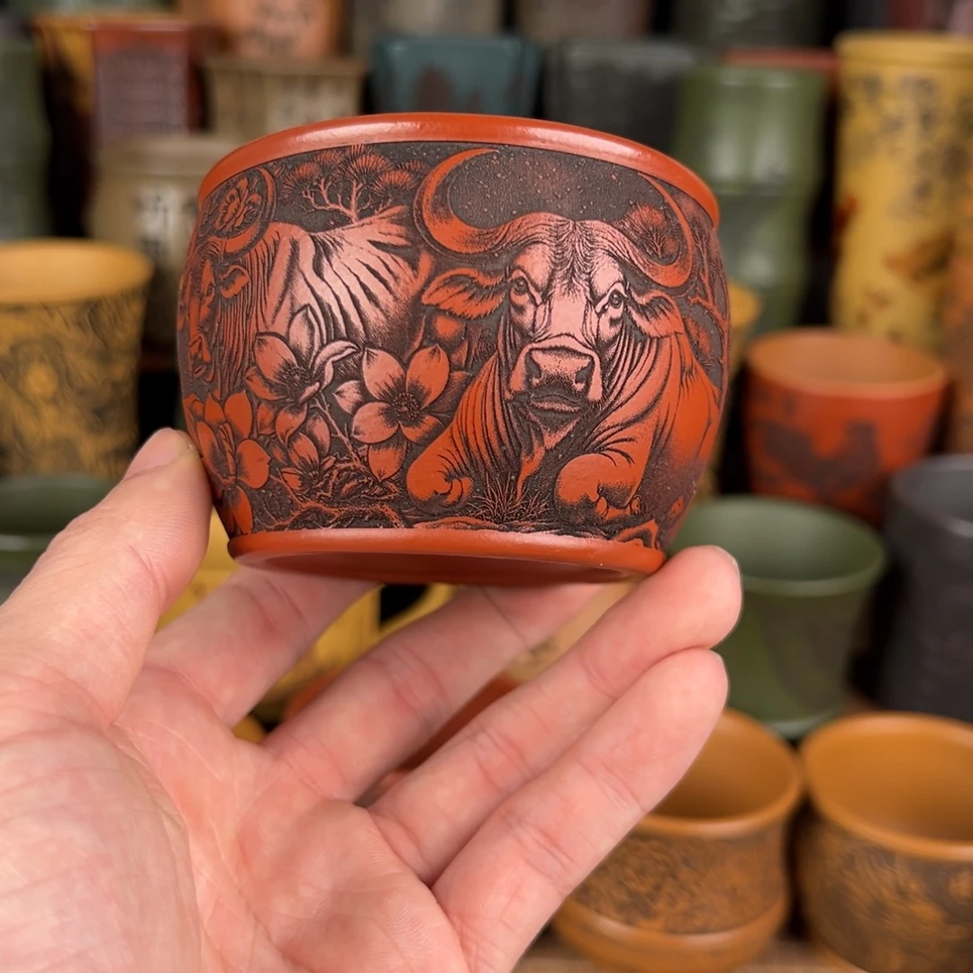 茶杯紫砂宜兴原矿紫砂杯