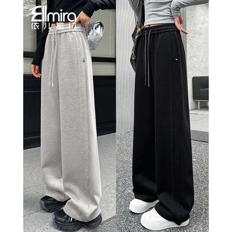 【现货】【映君】9475女童卫裤秋季儿童长裤运动裤阔腿裤休闲宽松女