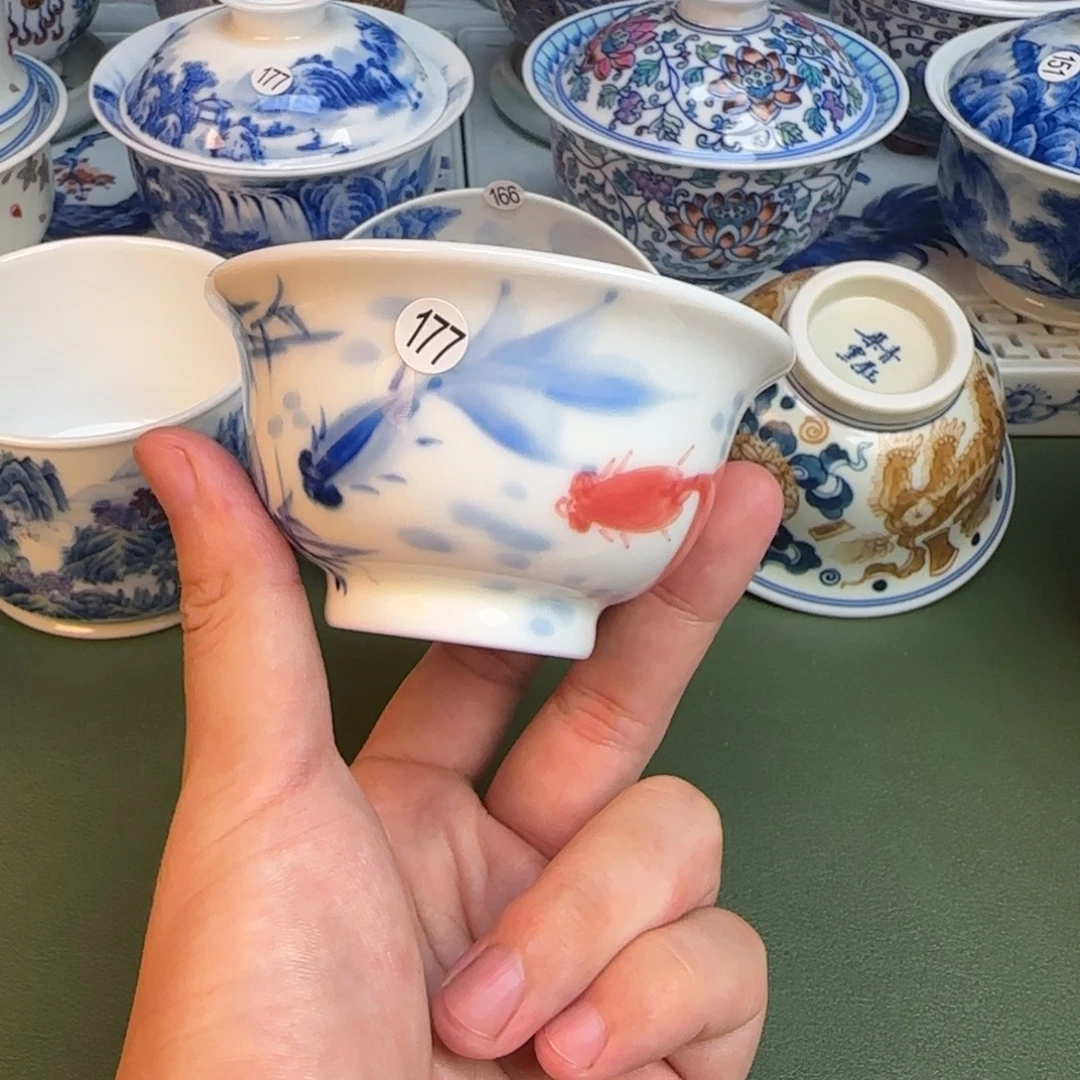 彦祖纯手工手绘茶具177