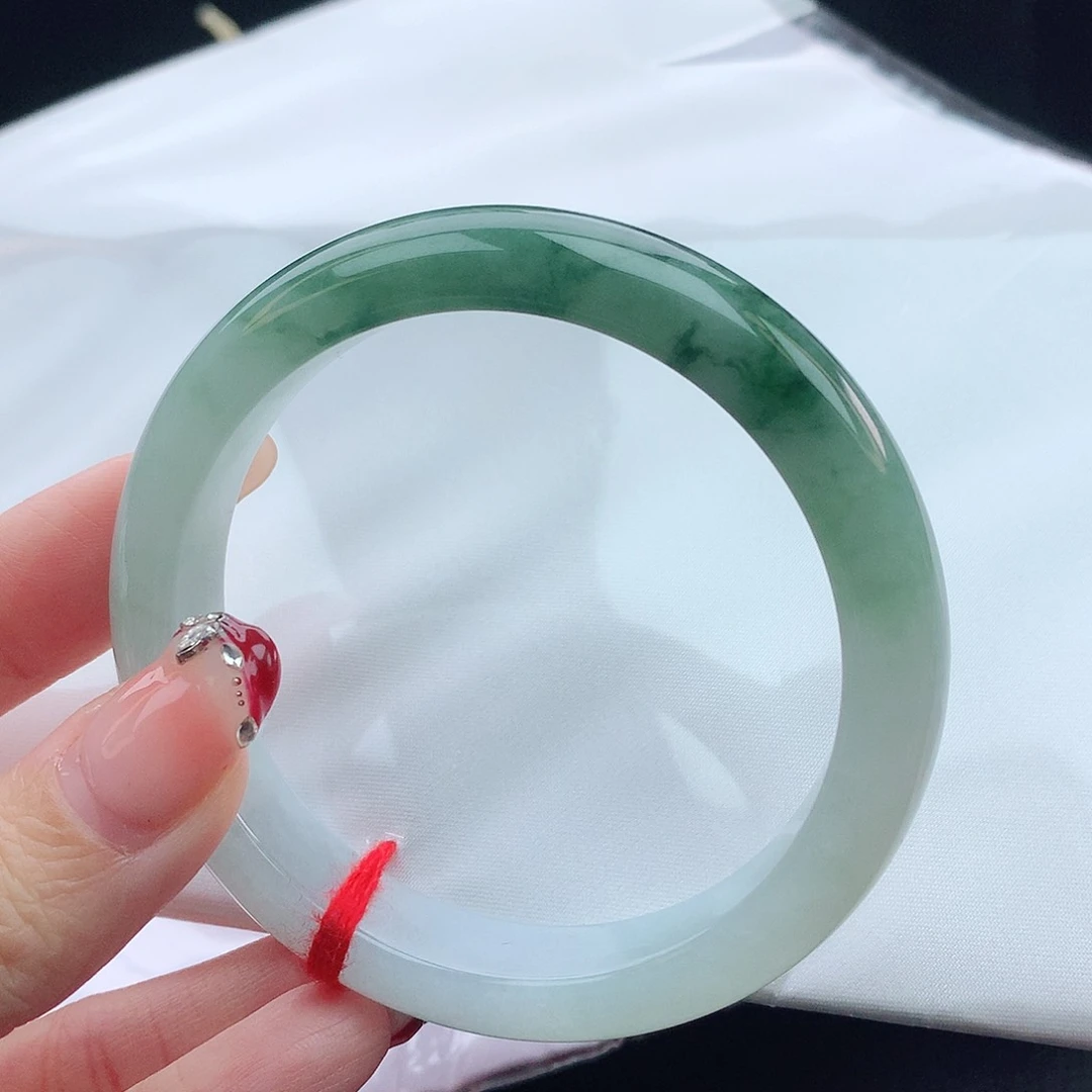 翡翠手镯未镶嵌58圈口881417