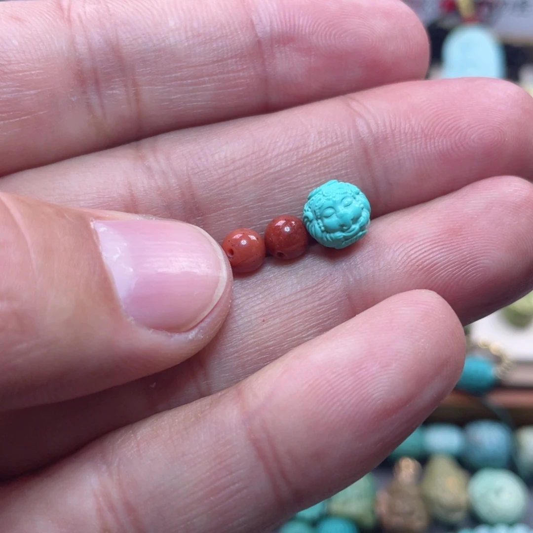 南红玛瑙配饰未镶嵌