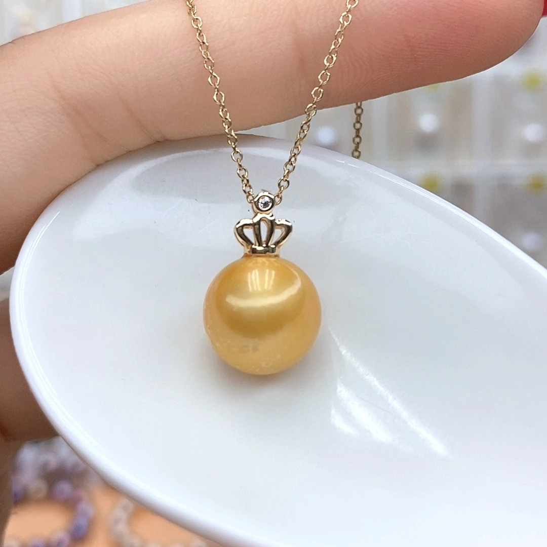 颈饰合金淡水珍珠