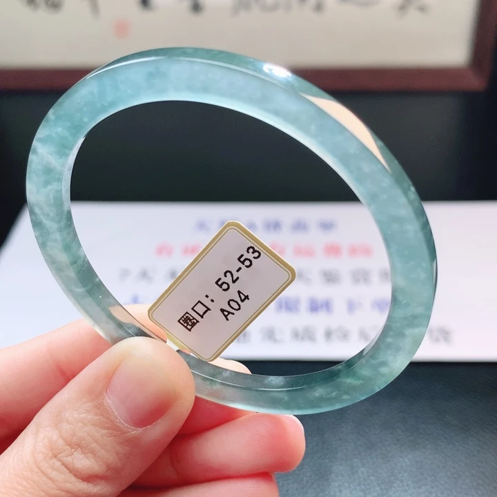 翡翠未镶嵌手镯翡翠手镯31