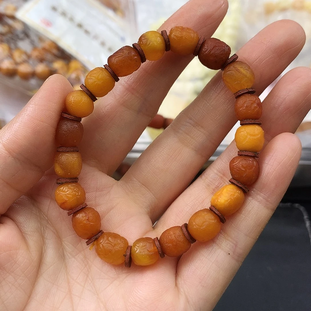 琥珀未镶嵌珠宝奇石
