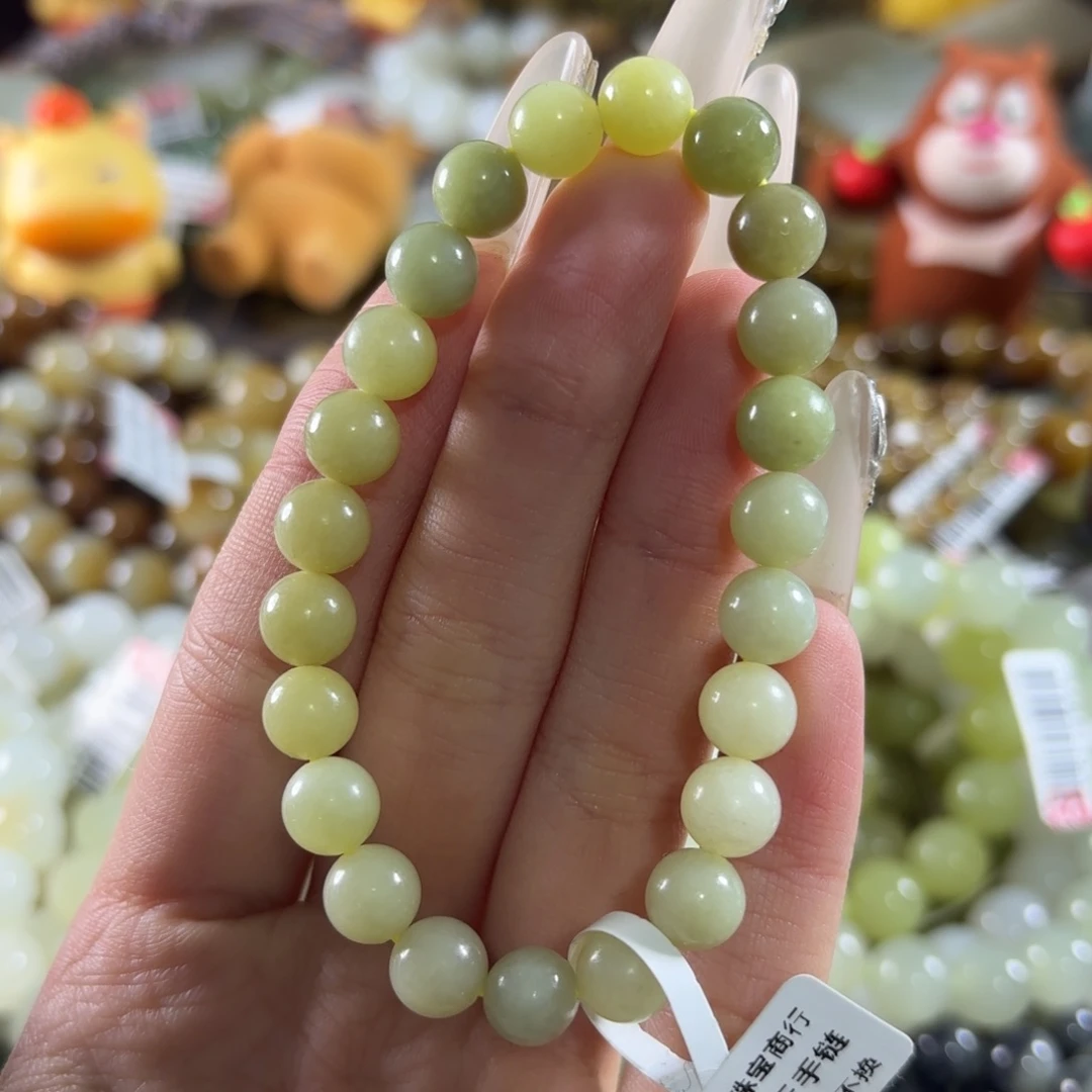 和田玉未镶嵌手链116