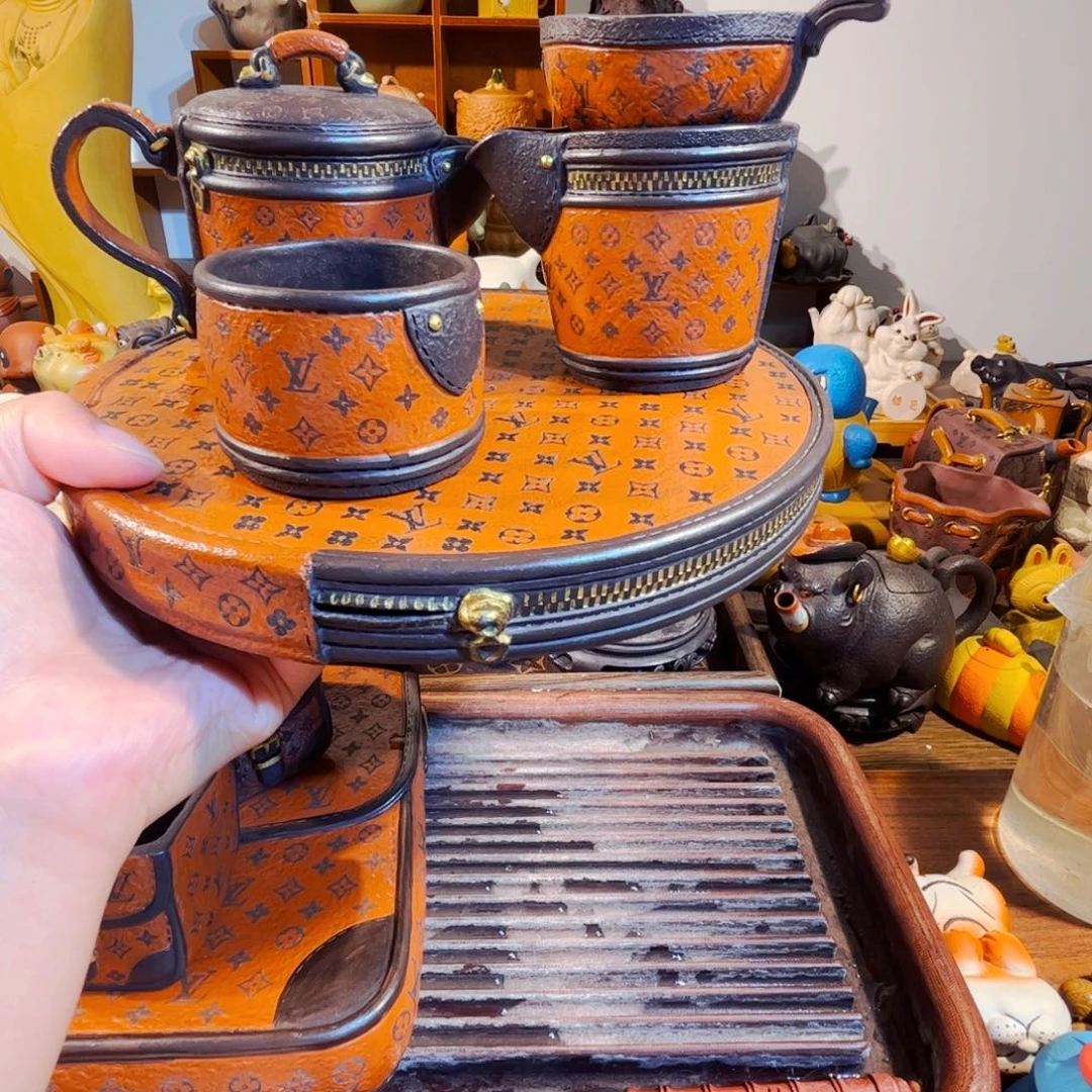 茶壶紫砂纯手工制作的时候真的