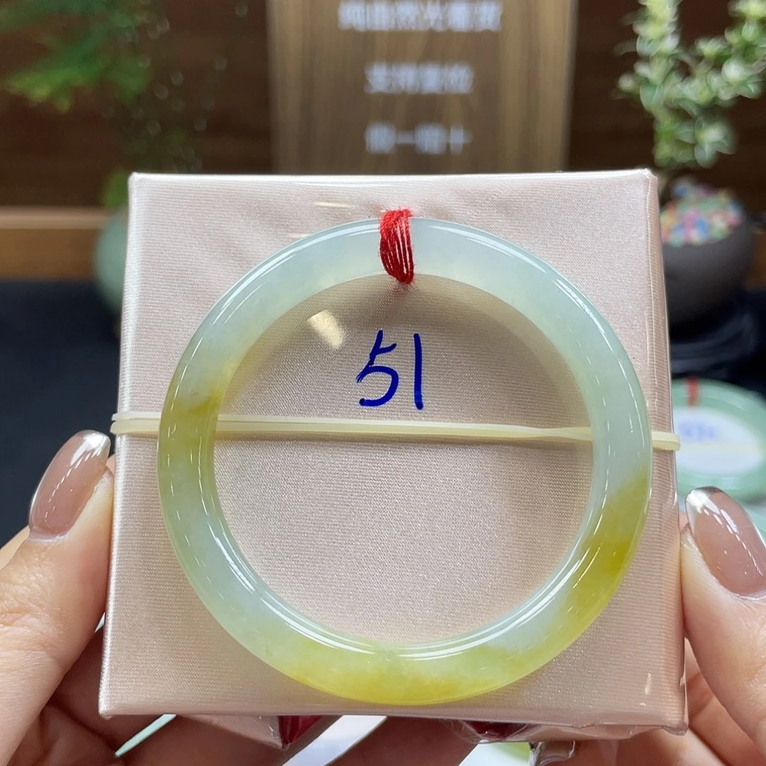 翡翠未镶嵌手镯59号